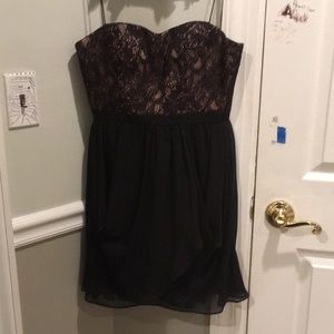Black cocktail dress